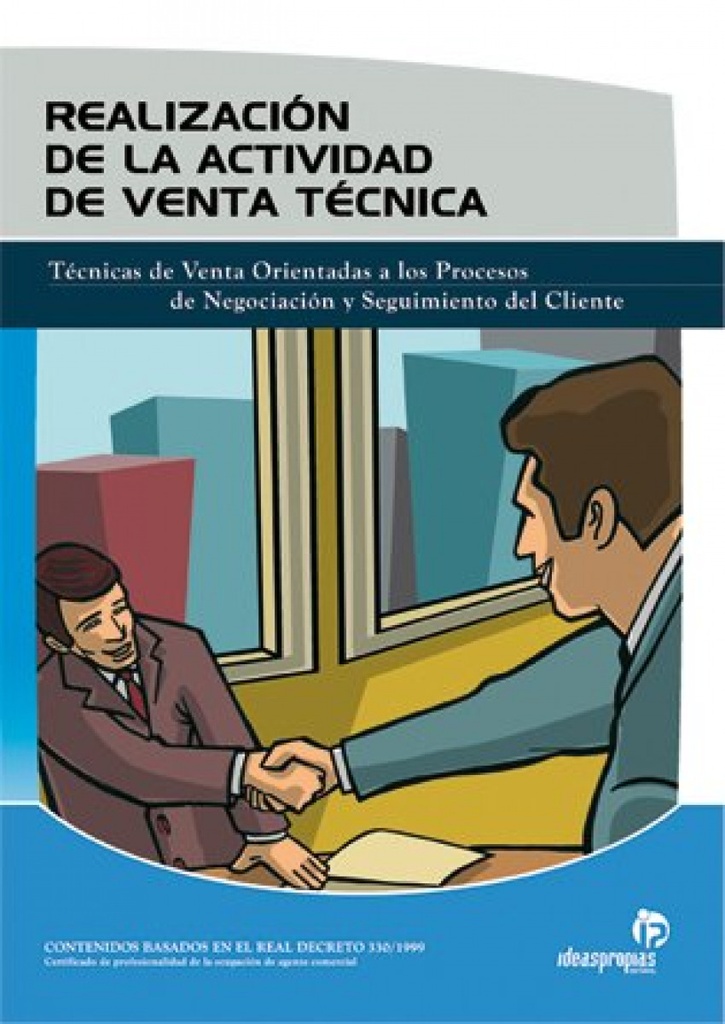 Realización de la actividad de venta técnica