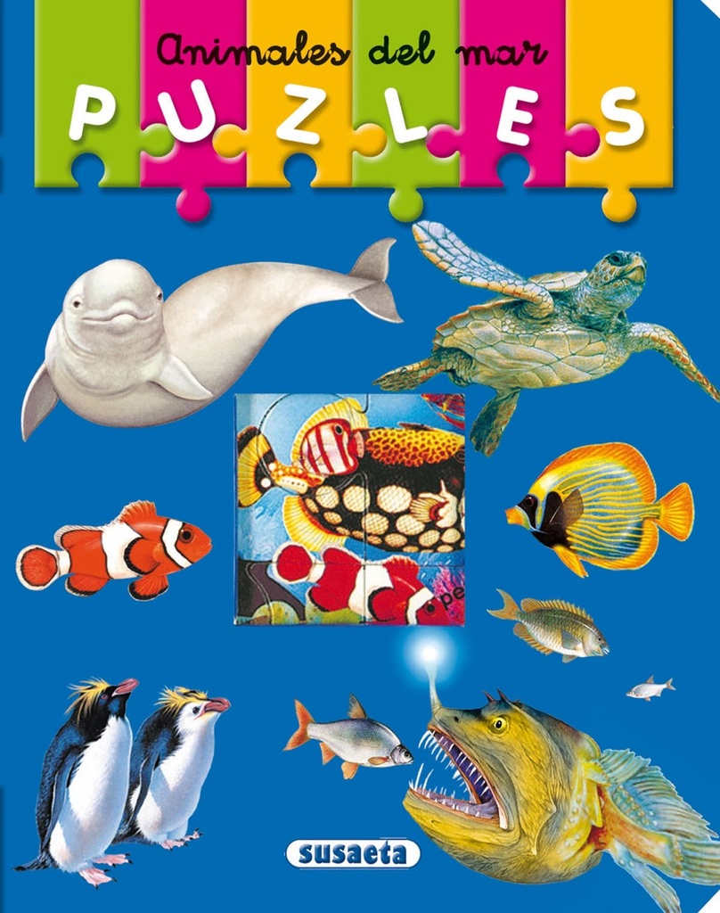 Animales del mar (Mi primer libro de puzles)