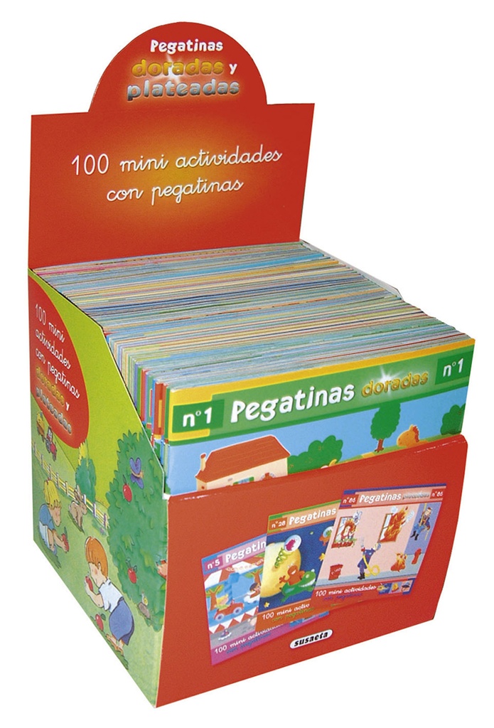 100 Mini actividades con pegatinas (surtidos)