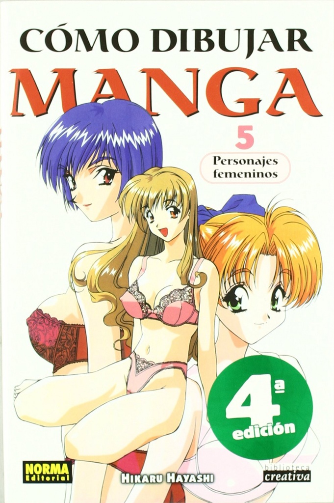 Como dibujar manga 5 personajes femenin