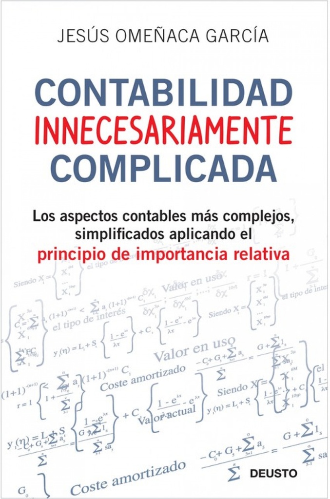 Contabilidad innecesariamente complicada