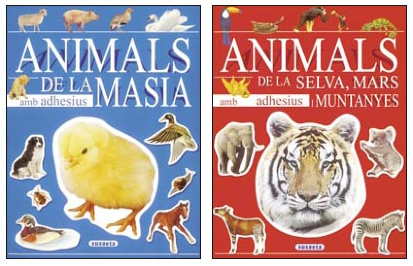 Animals amb adhesious (2 títols)