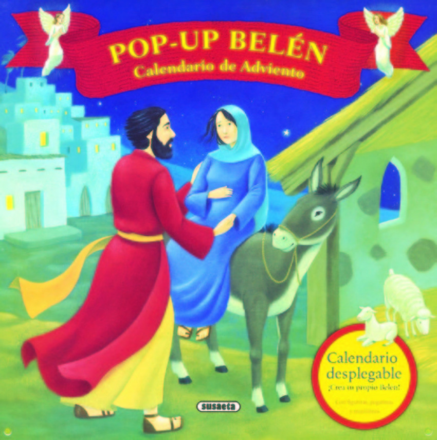 Calendario de Adviento pop-up Belén