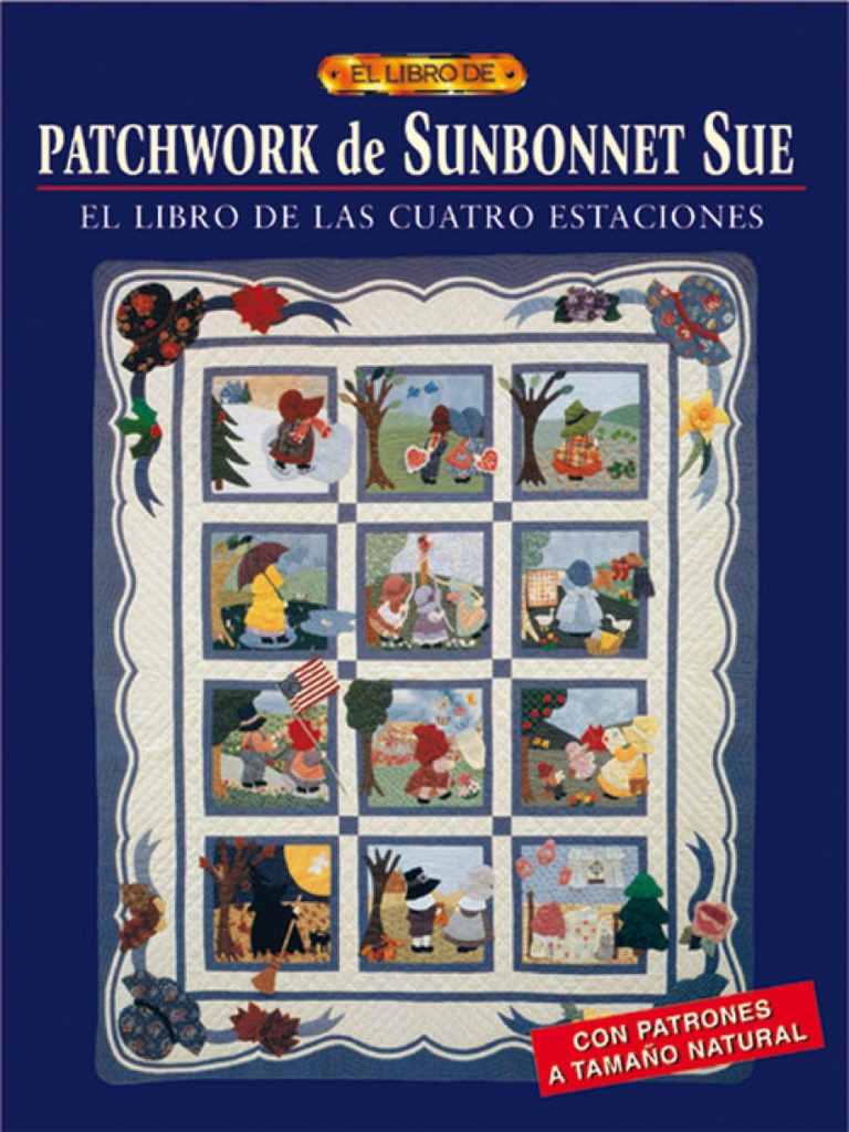 Patchwork de sunbonnet sue