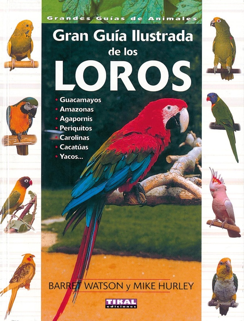 Guía ilustrada de los loros