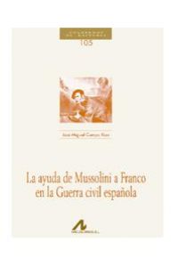 La ayuda de Mussolini a Franco en la Guerra civil española