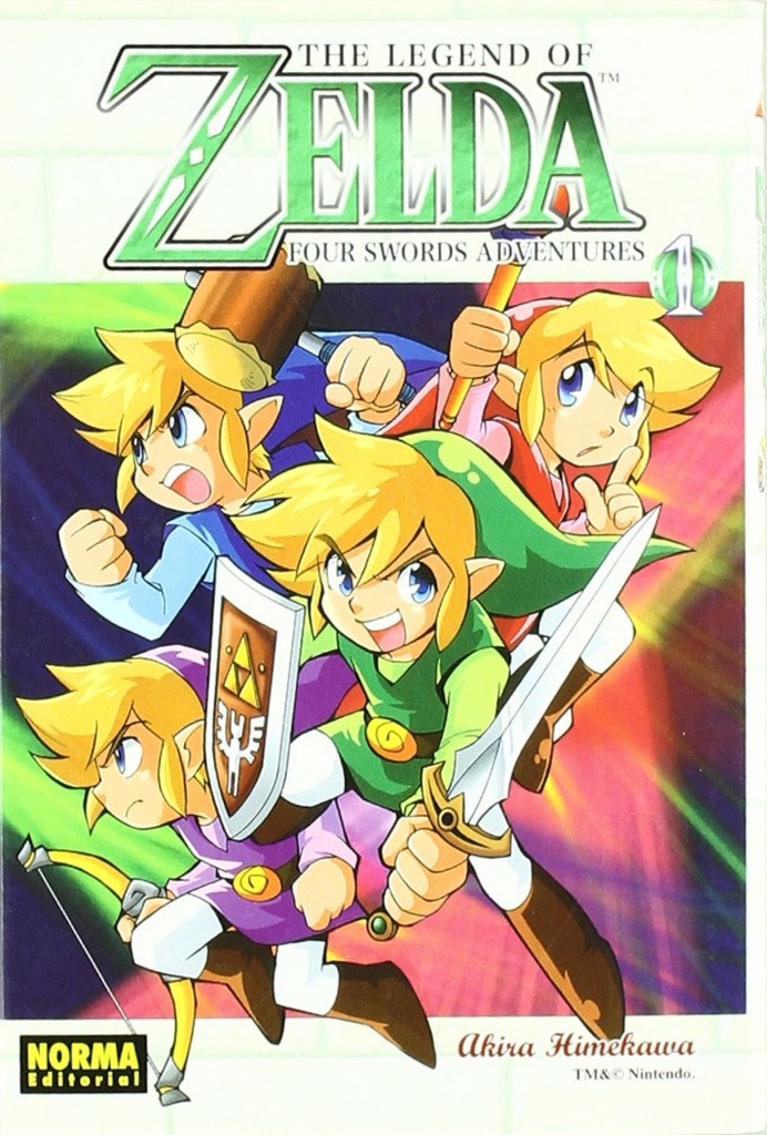 THE LEGEND OF ZELDA 08: FOUR SWORDS ADVENTURES vol. 1