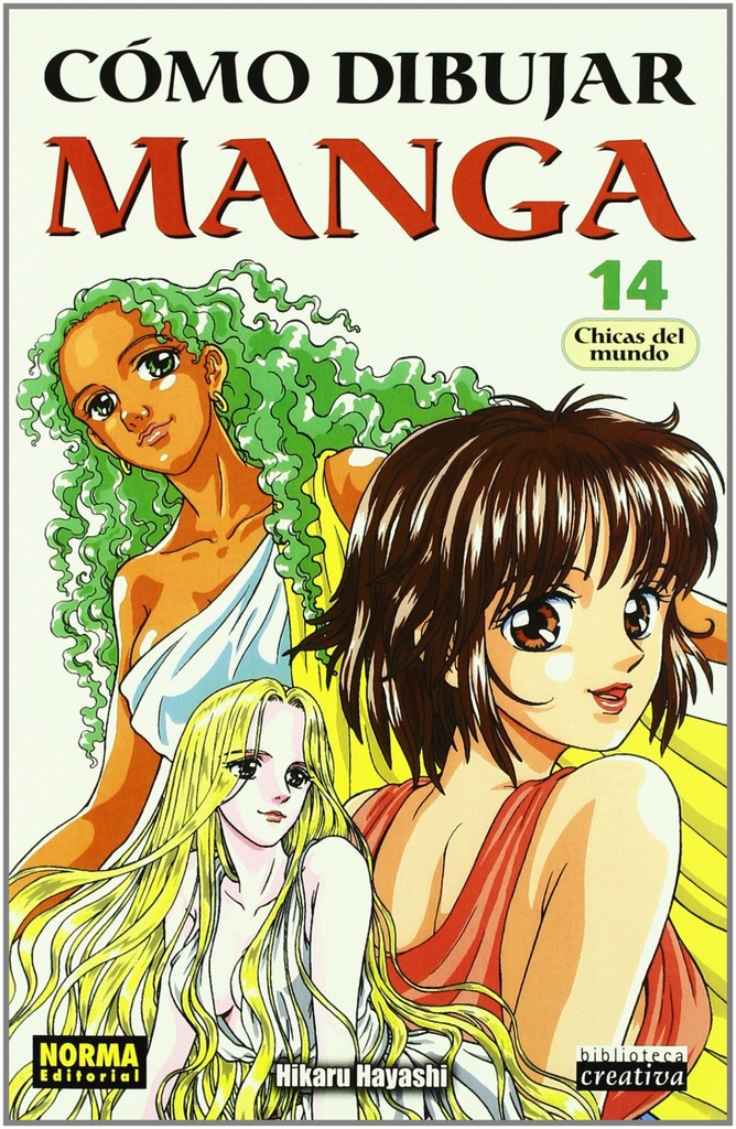 Como dibujar manga 14 chicas del mundo