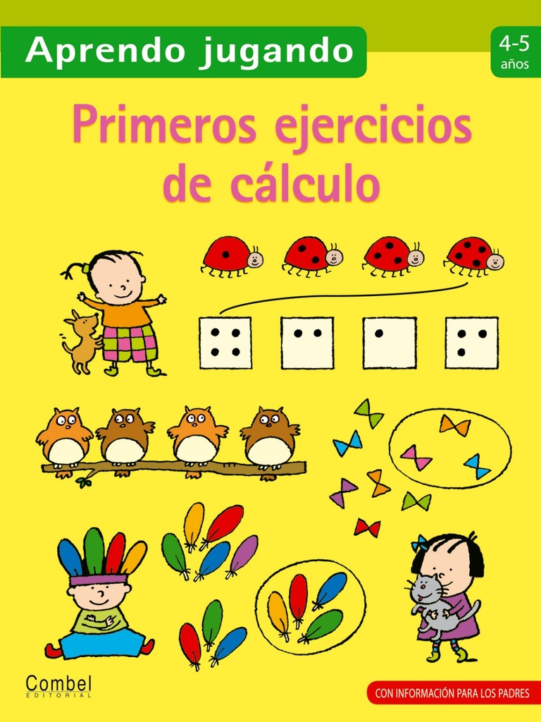 Primeros ejercicios de cálculo 4-5 años