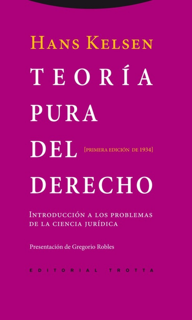 Teoría pura del derecho