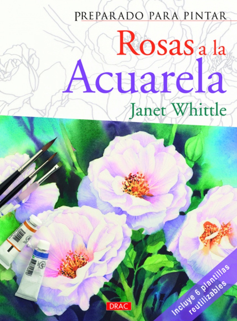 Preparado para pintar rosas a la acuarela