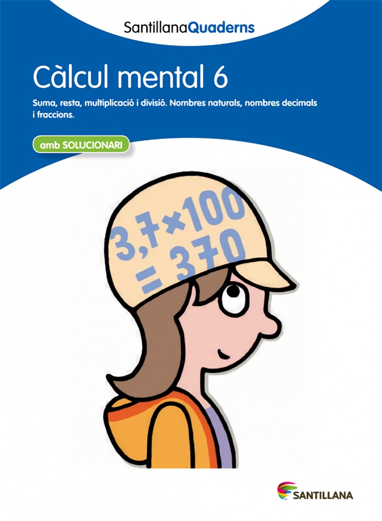 Càlcul mental, 6 Educació Primària. Quadern