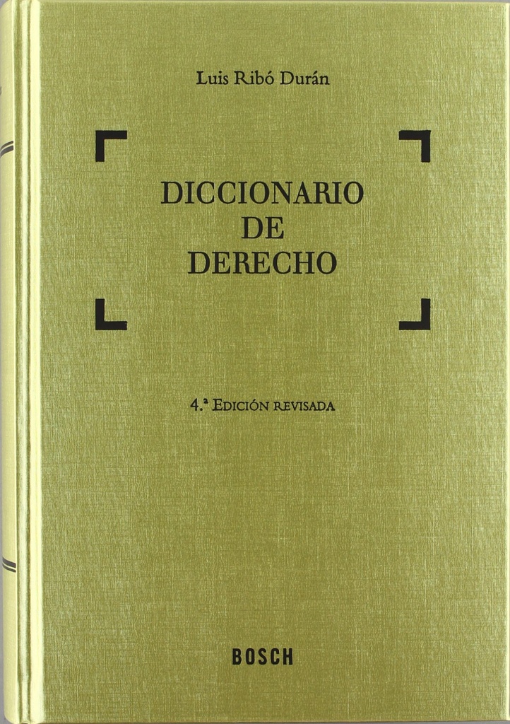 DICCIONARIO DE DERECHO