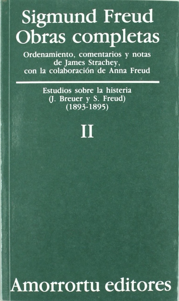 O.C FREUD 2 ESTUDIOS SOBRE LA HISTERIA