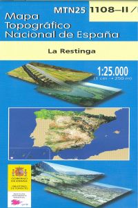 Mapa topografico la restinga