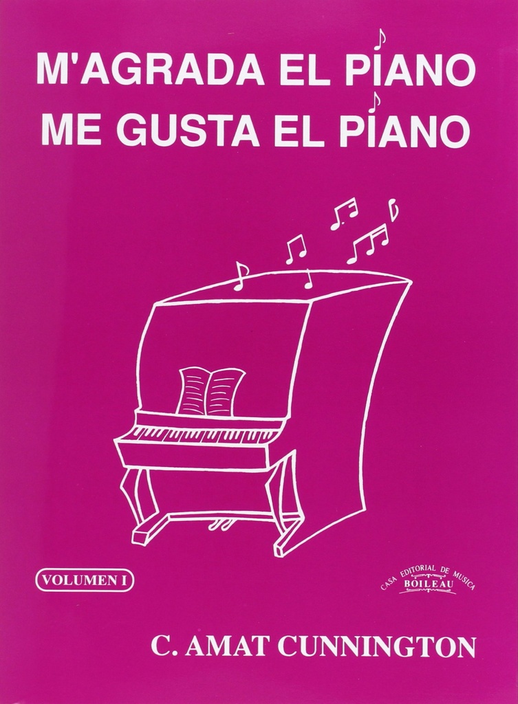 M´agrada en piano/Me gusta el piano