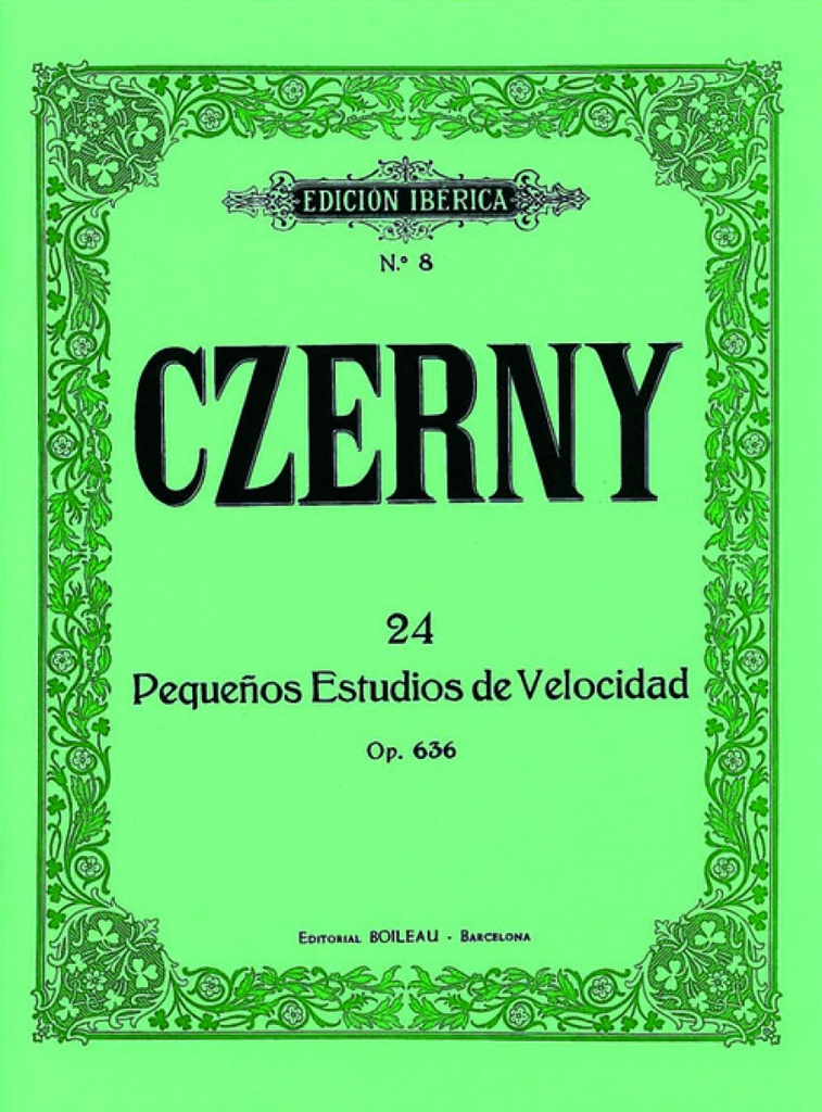 24 pequeños estudios de velocidad op.636