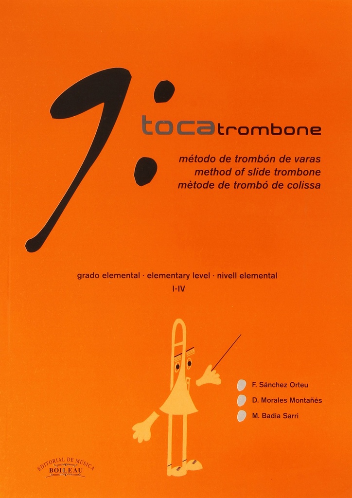 Trocatrombone:método de trombón de varas