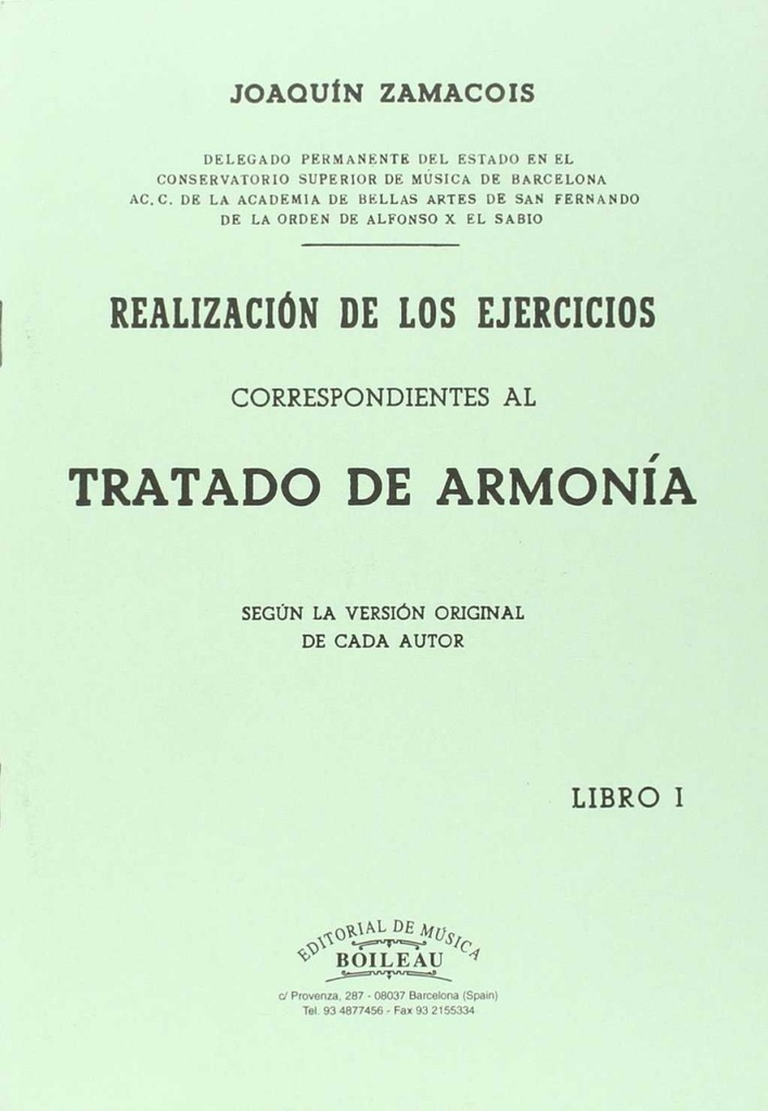 Realización ejercicios:tratado de armonía