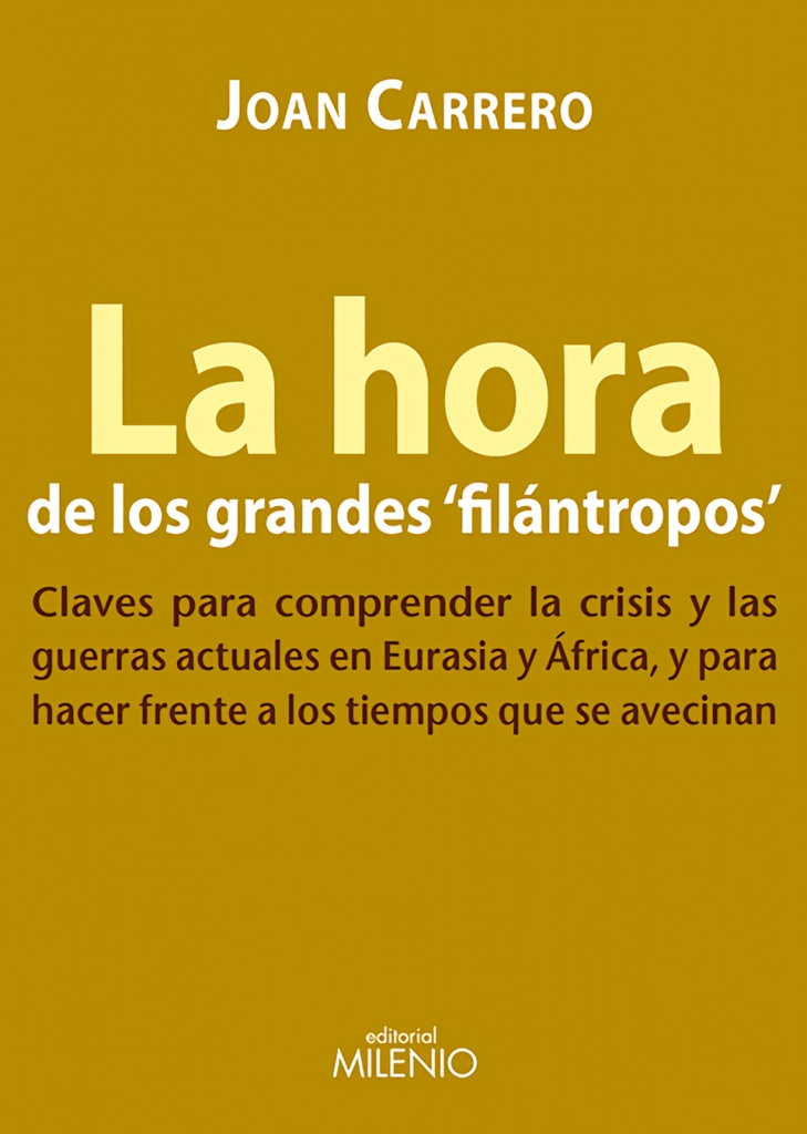 La hora de los grandes filántropos