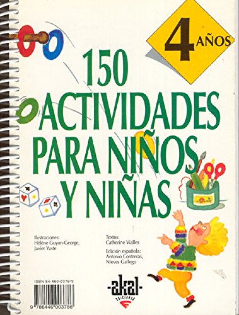 150 actividades niños y niñas 4 años