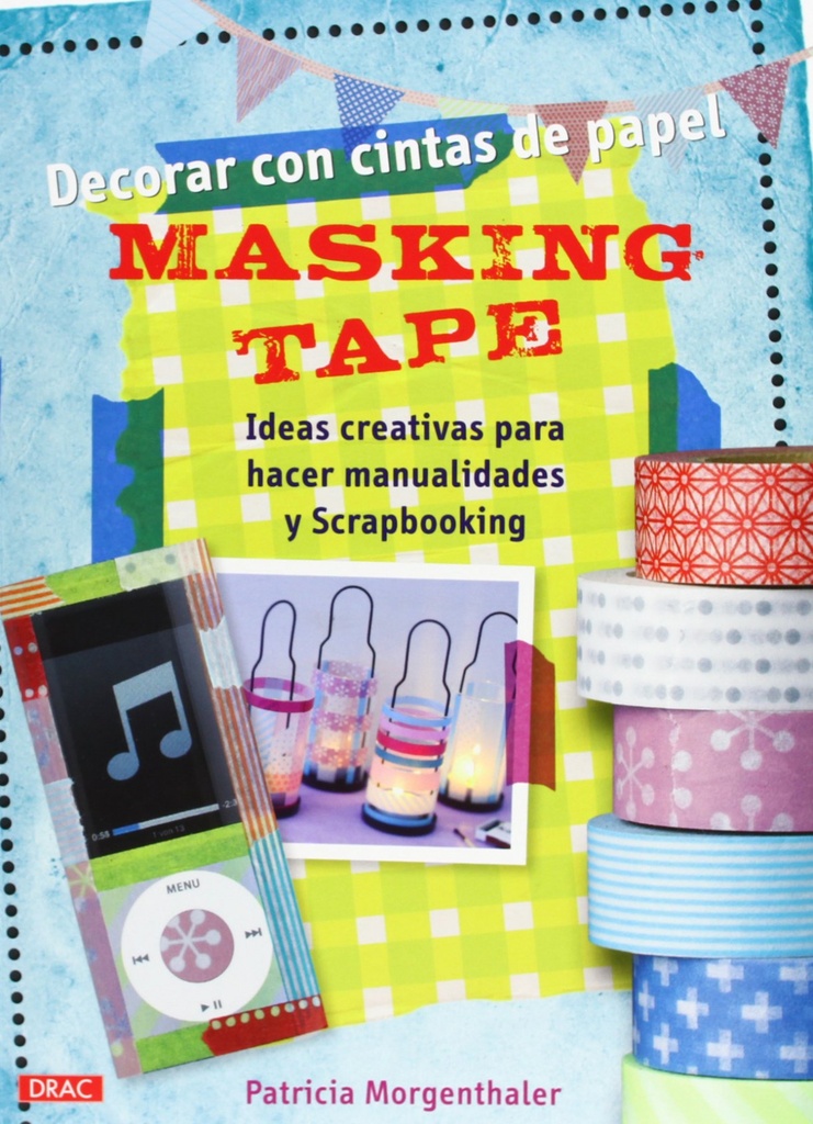 Decorar con cintas de papel masking tape