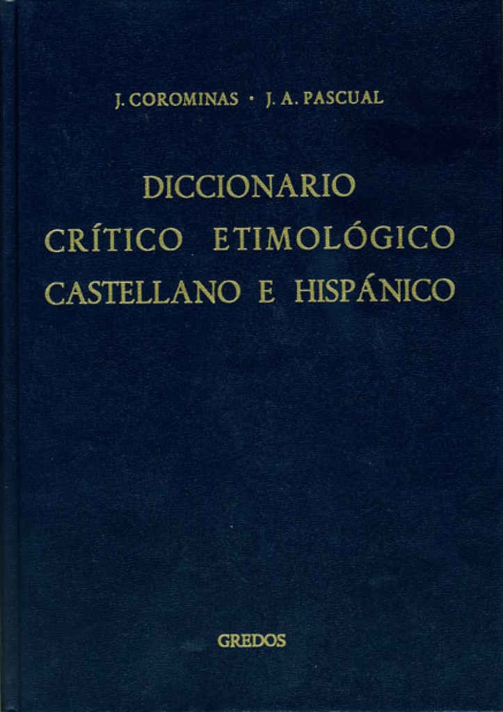 3.Diccionario Crítico Etimológico (G-Ma)