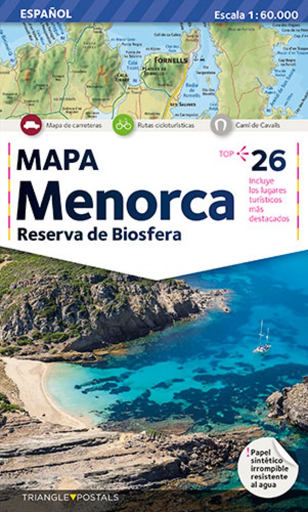 Mapa Menorca