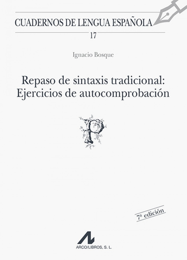 Repaso sintaxis tradicional