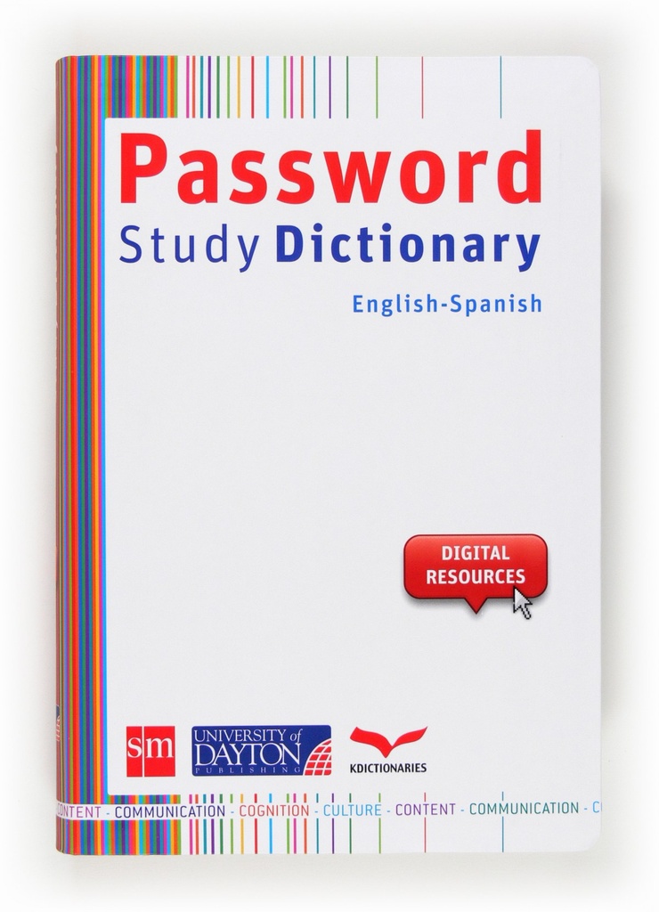 Password study dictionary english-spanish