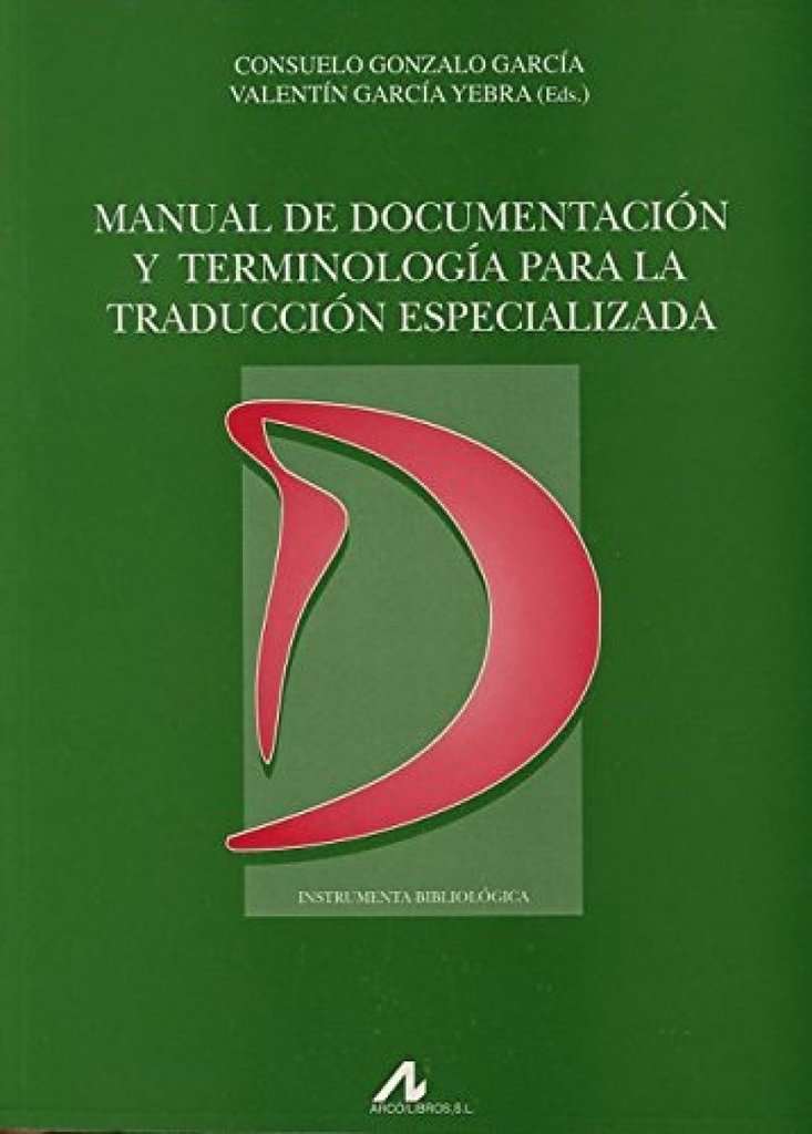 Manual documentación terminología traducción espec