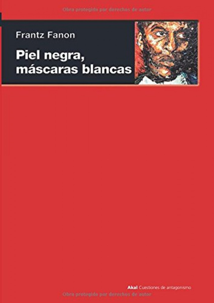 Piel negra, mascaras blancas