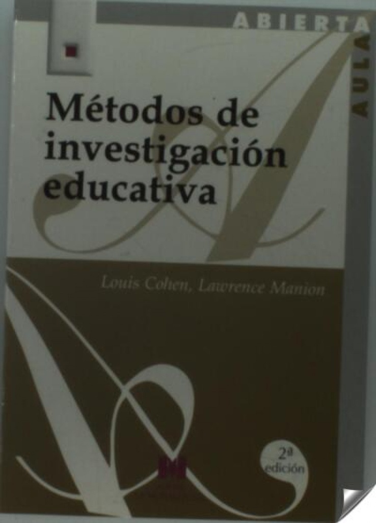 Metodos de investigación educativa