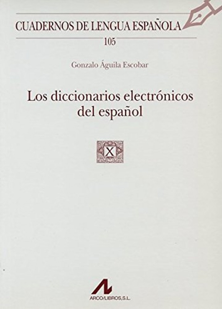 105.Diccionarios electrónicos del español.