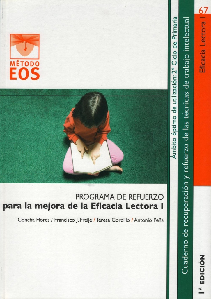 Programa refuerzo eficacia lectora I