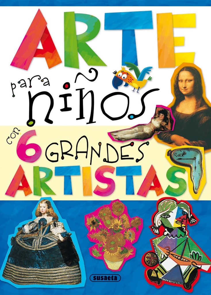 Arte para niños con 6 grandes artistas