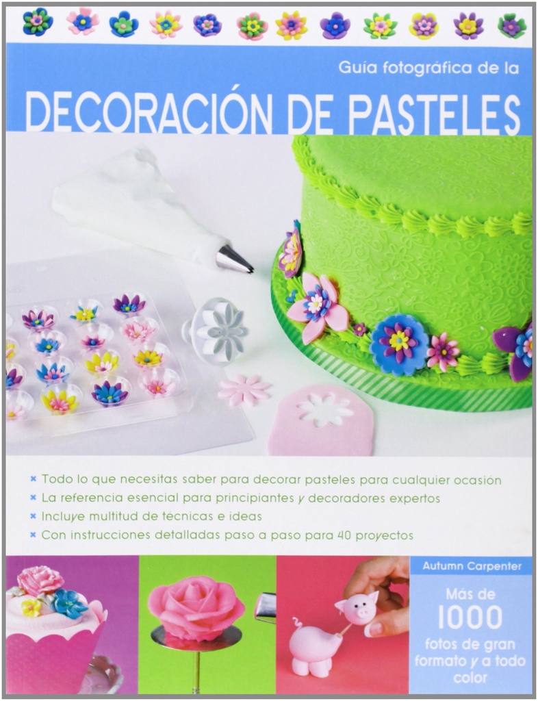 Guia fotográfica decoración de pasteles