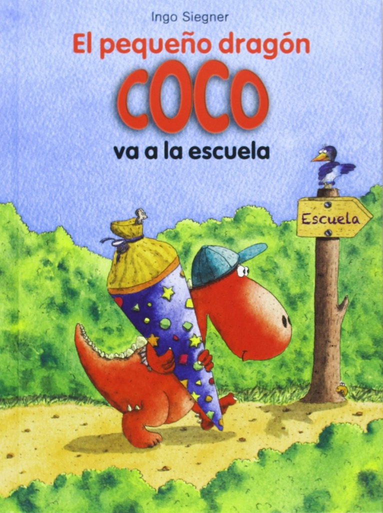 El pequeño dragón Coco va a la escuela