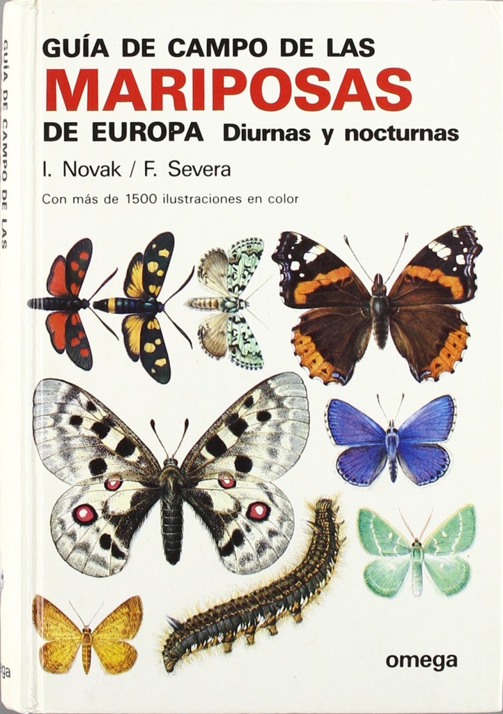 Guía campo mariposas Europa diurnas y nocturnas