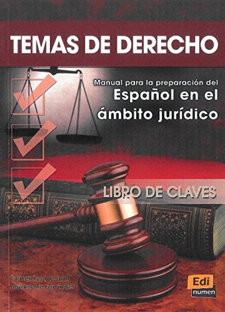 Temas de derecho Libro de claves