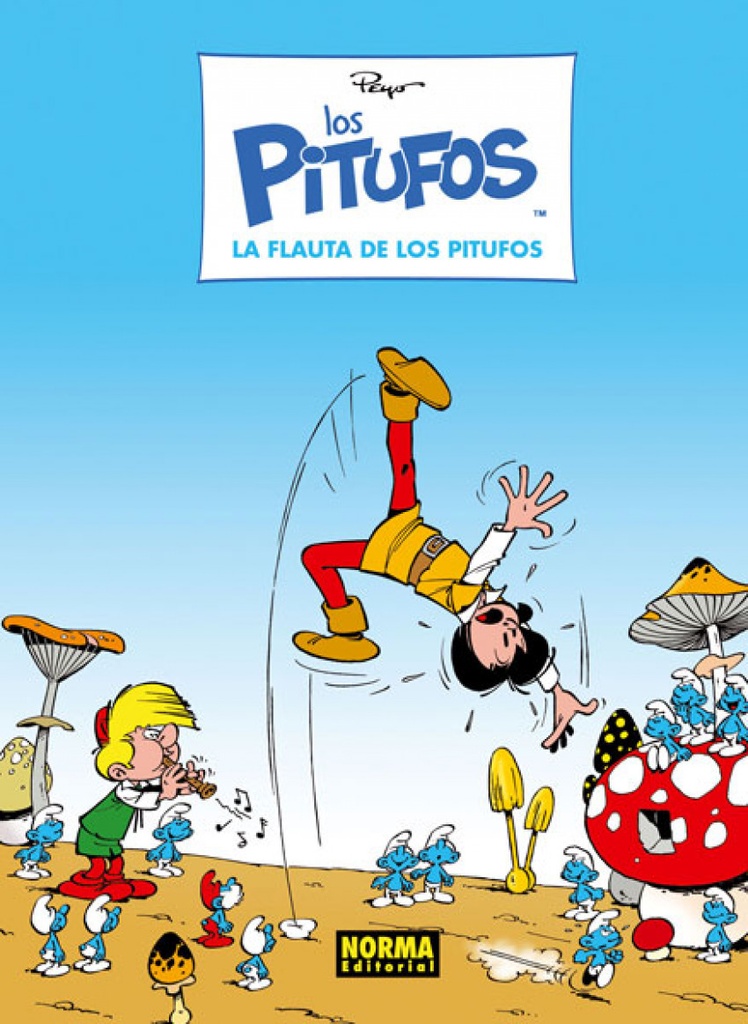 La flauta de los pitufos