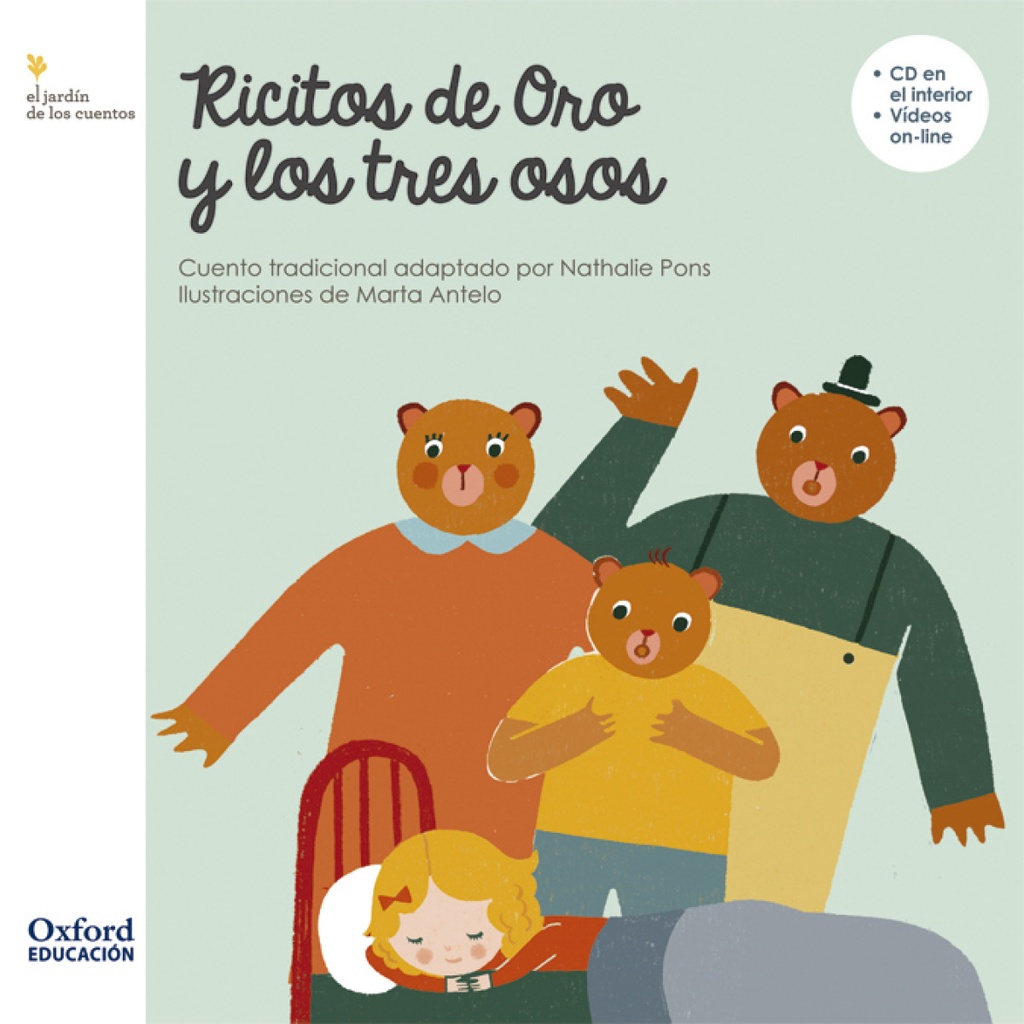 Ricitos de Oro 5 Años.Cuento 3