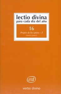 16.I.Lectio Divina cada dia año Propio santos.(Lectio Divina)