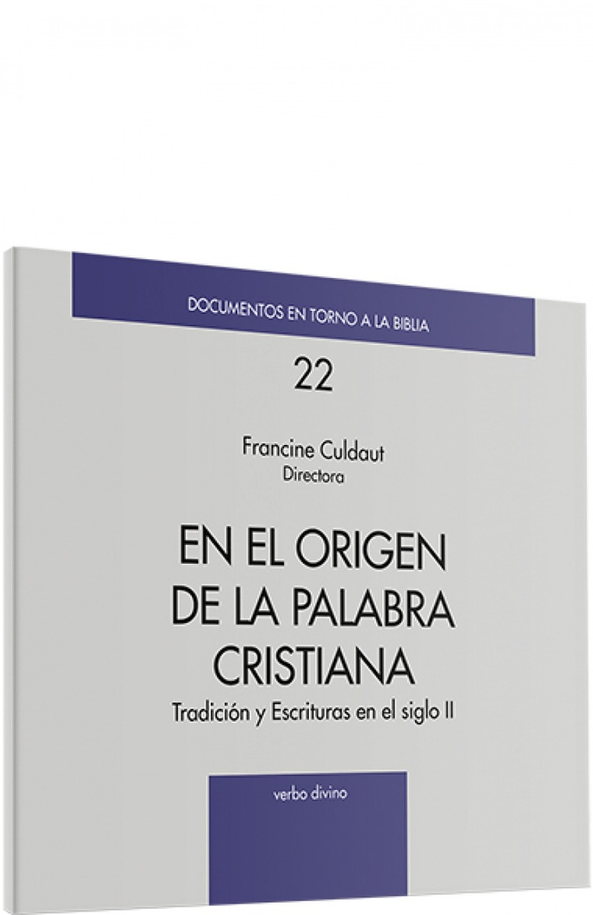 En origen palabra cristiana.(Documentos en torno a Biblia)