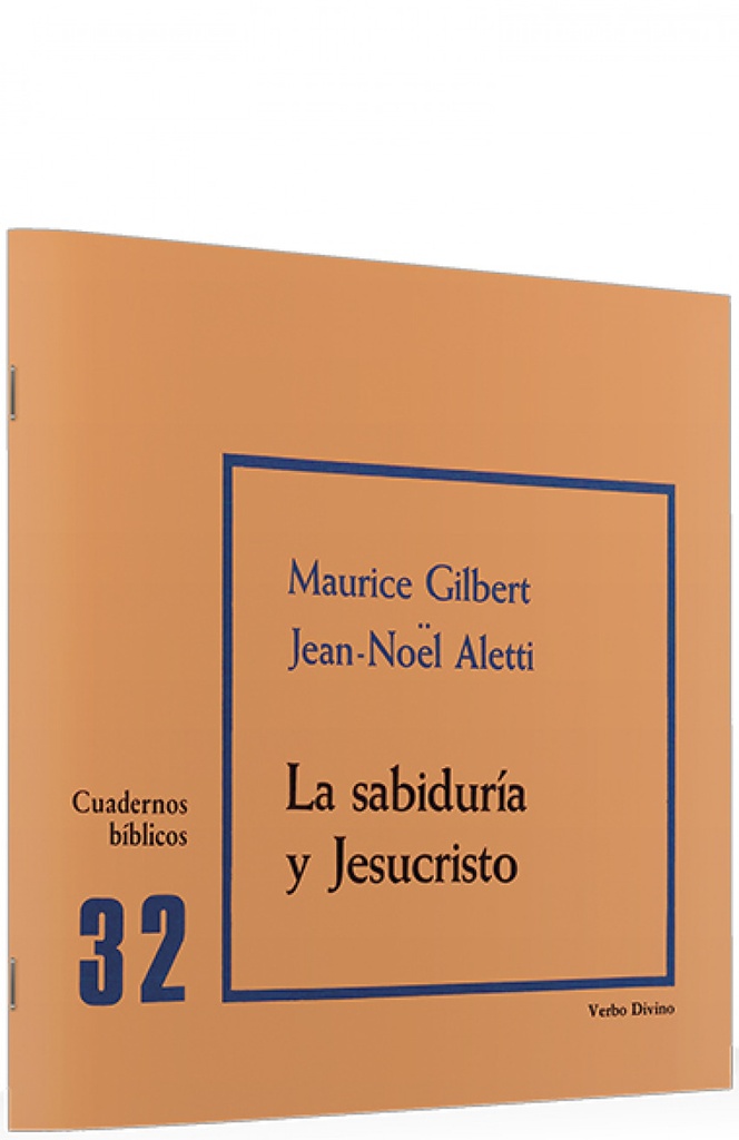 32.sabiduria Jesucristo .(Cuadernos Biblicos)