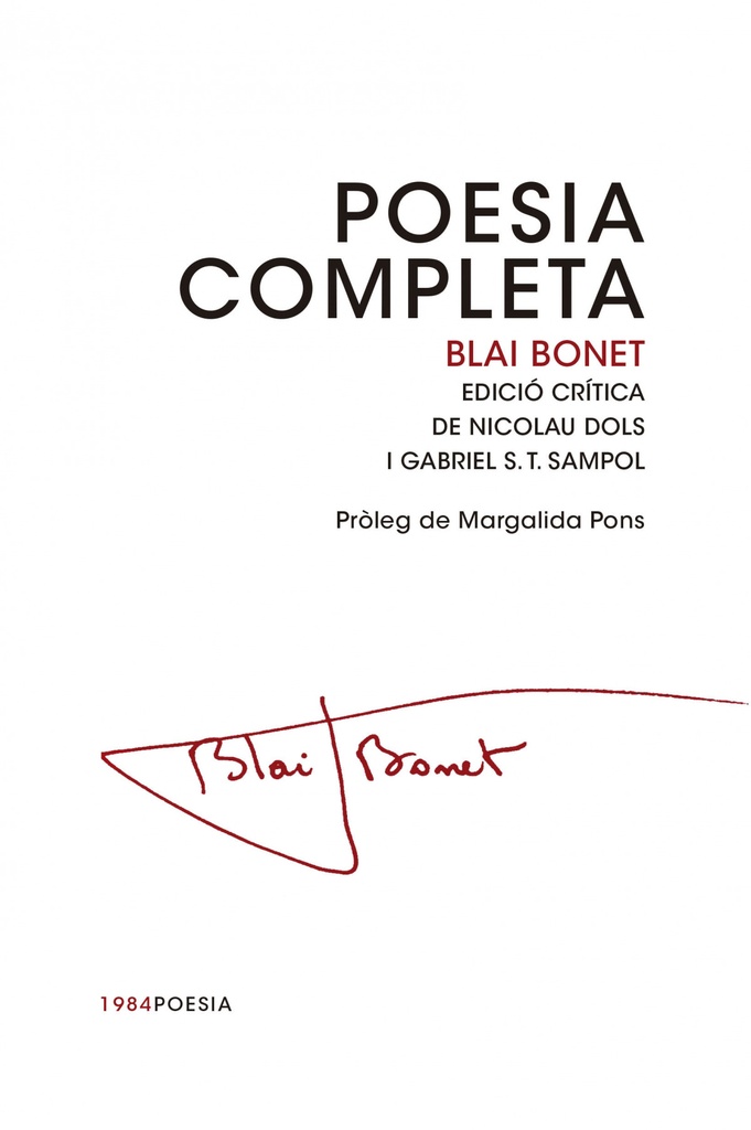 Blai Bonet poesia completa