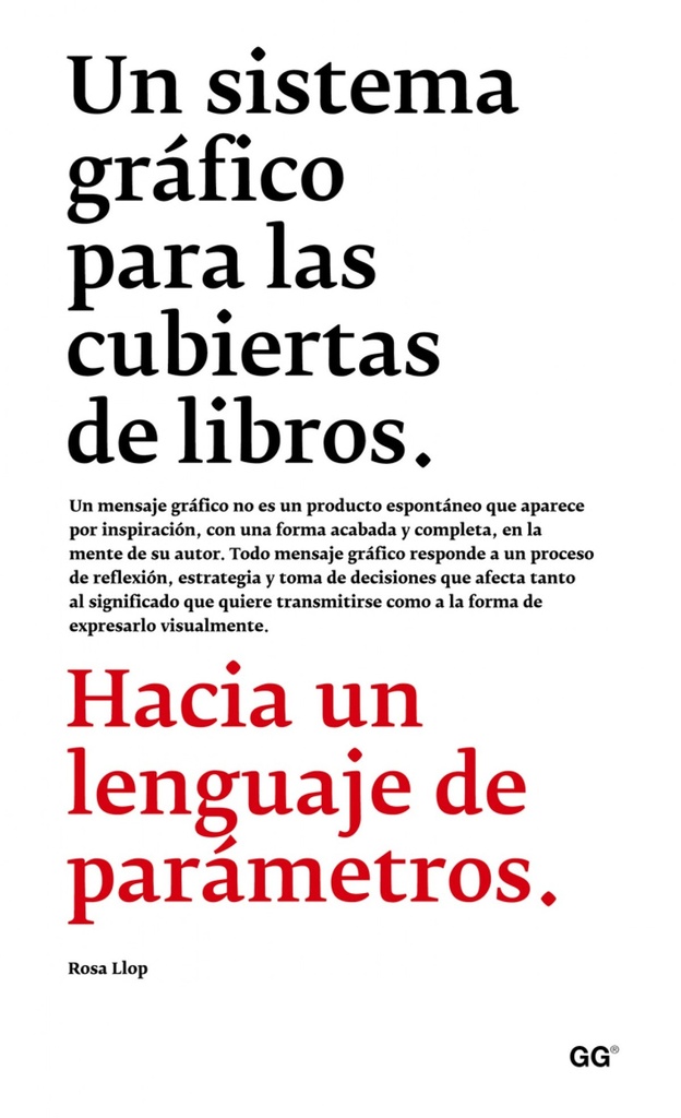 Sistema gráfico para las cubiertas de libros