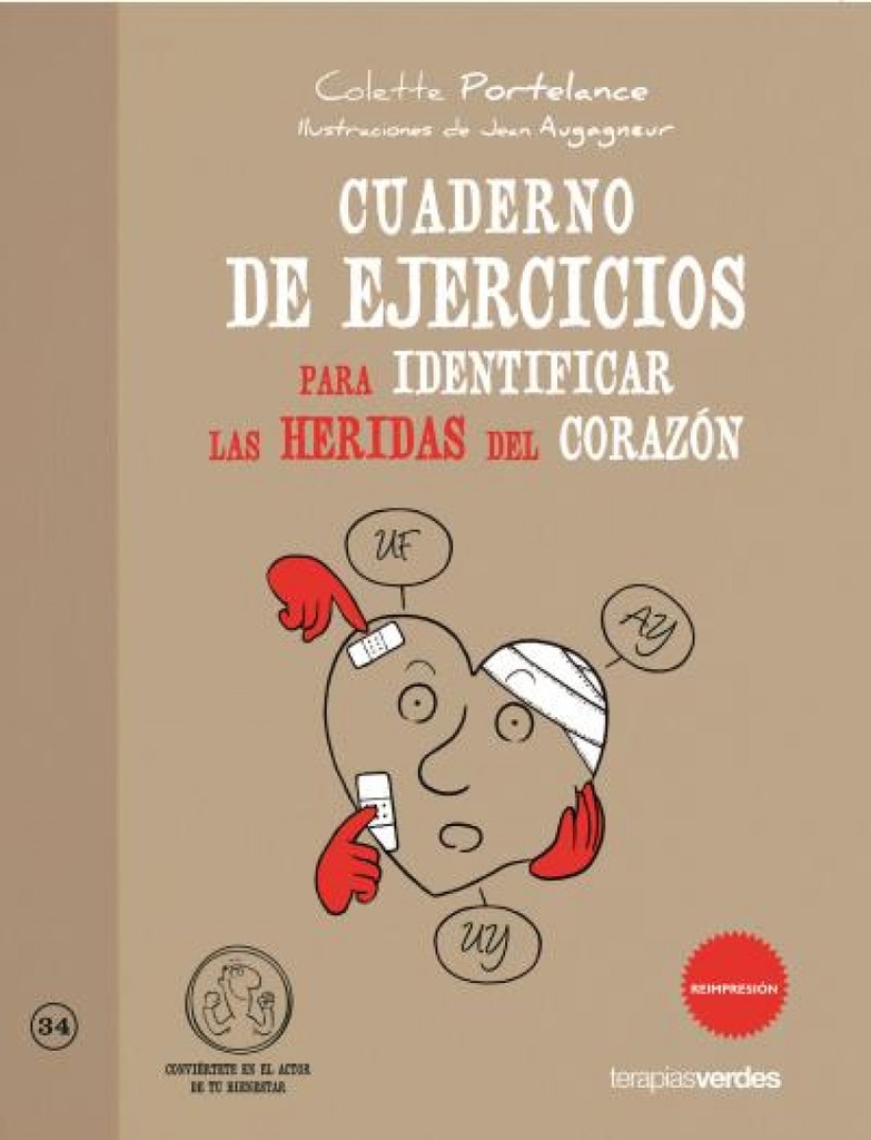 Cuaderno de ejercicios para identificar las heridas del corazón