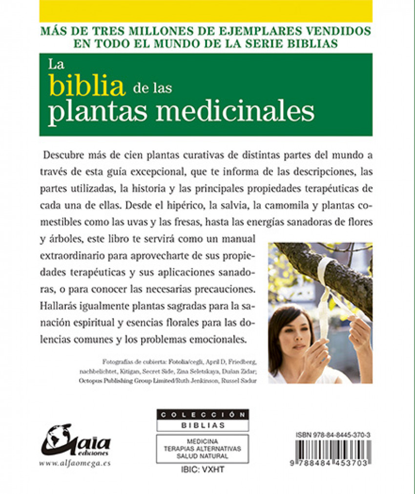 La biblia de las plantas medicinales