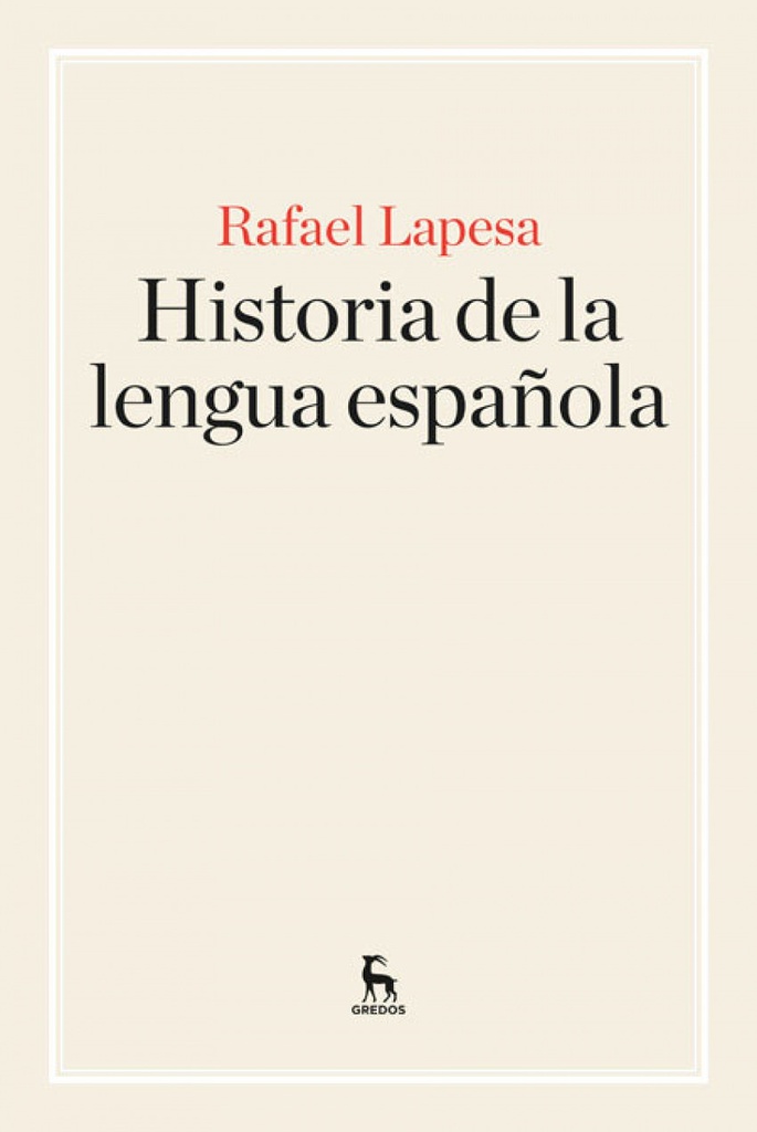 Historia de la lengua española